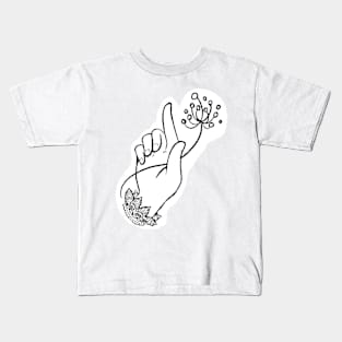 Inked Fingers #1 Kids T-Shirt